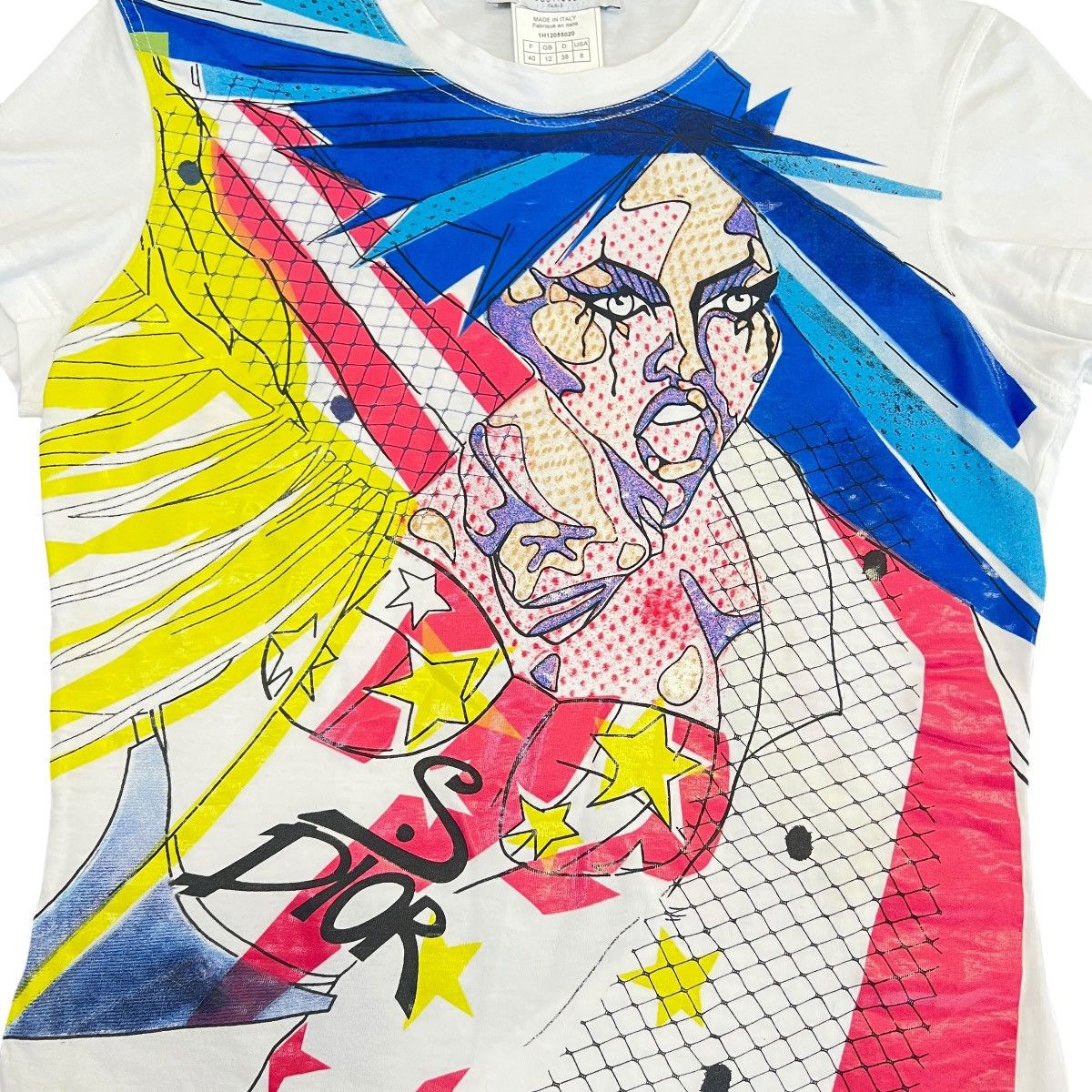 Dior Christian Dior 2001SS John Galliano Anime Graphic T-Shirt 38 Size S / US 4 / IT 40 - 4 Thumbnail