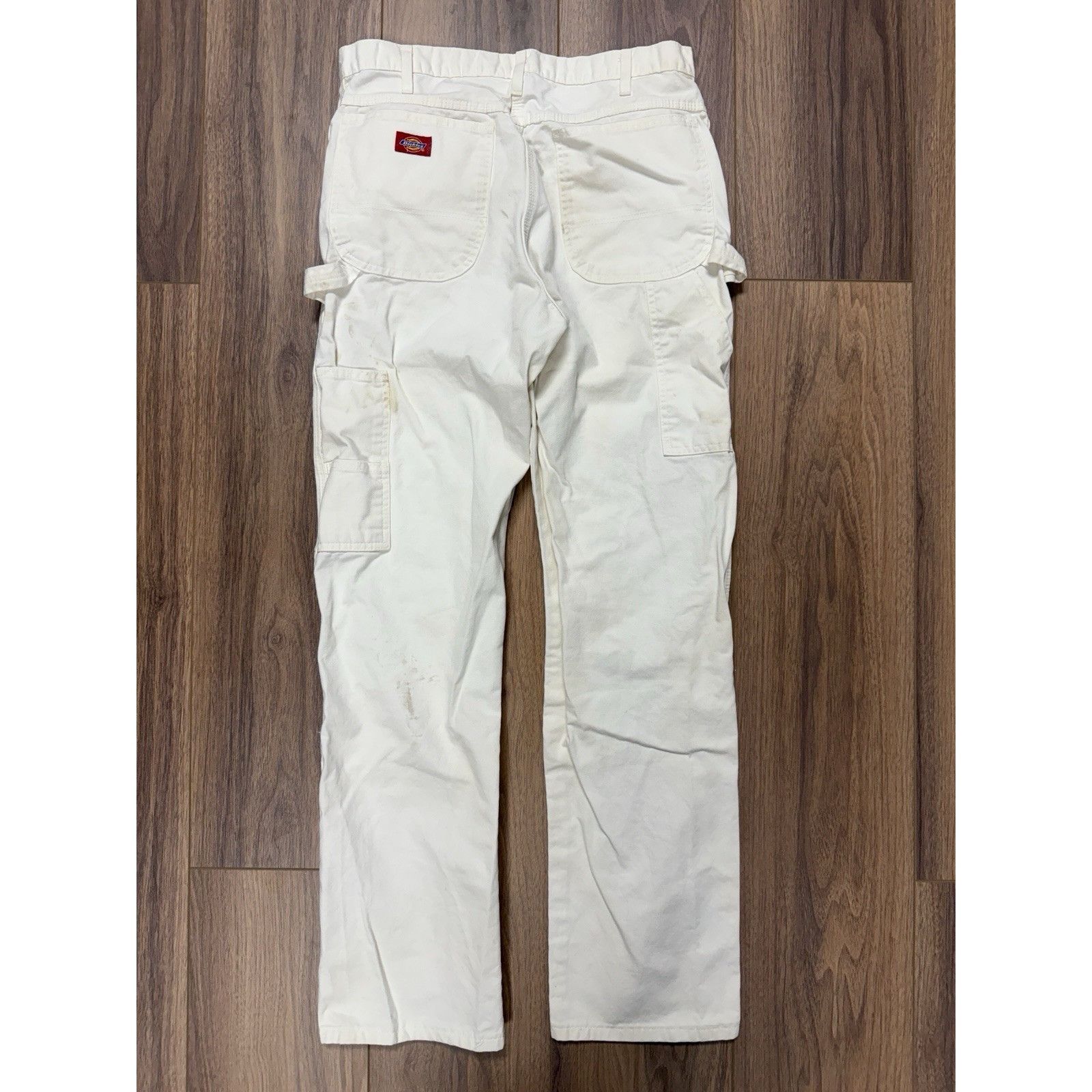 Dickies Dickies Painter Pants Mens 34x34 (32x32.5) White Carpenter W Size US 34 / EU 50 - 2 Thumbnail
