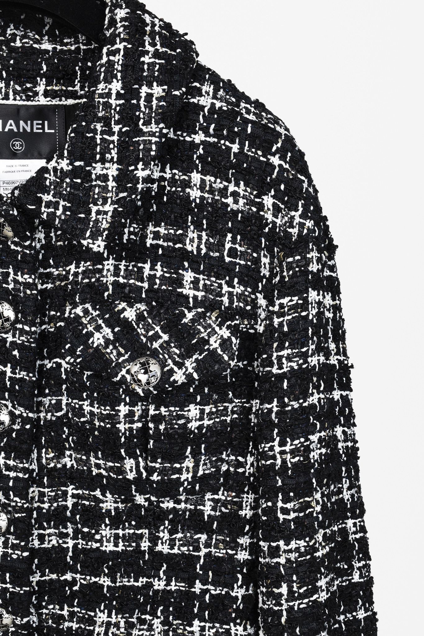 Chanel Chanel Bouclè Fantasy Tweed Planisphere Short Jacket Size M / US 6-8 / IT 42-44 - 5 Thumbnail