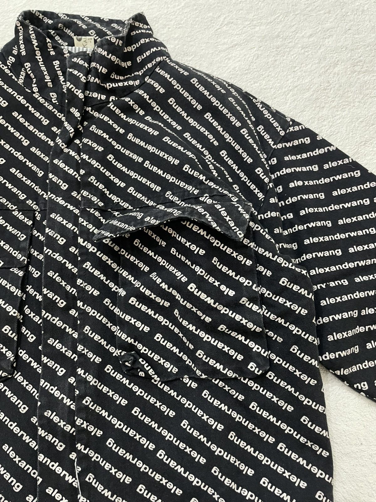 Japanese Brand 2000s Alexander Wang All Over Logo Japanese If6was9 Hysteric Size US S / EU 44-46 / 1 - 3 Thumbnail