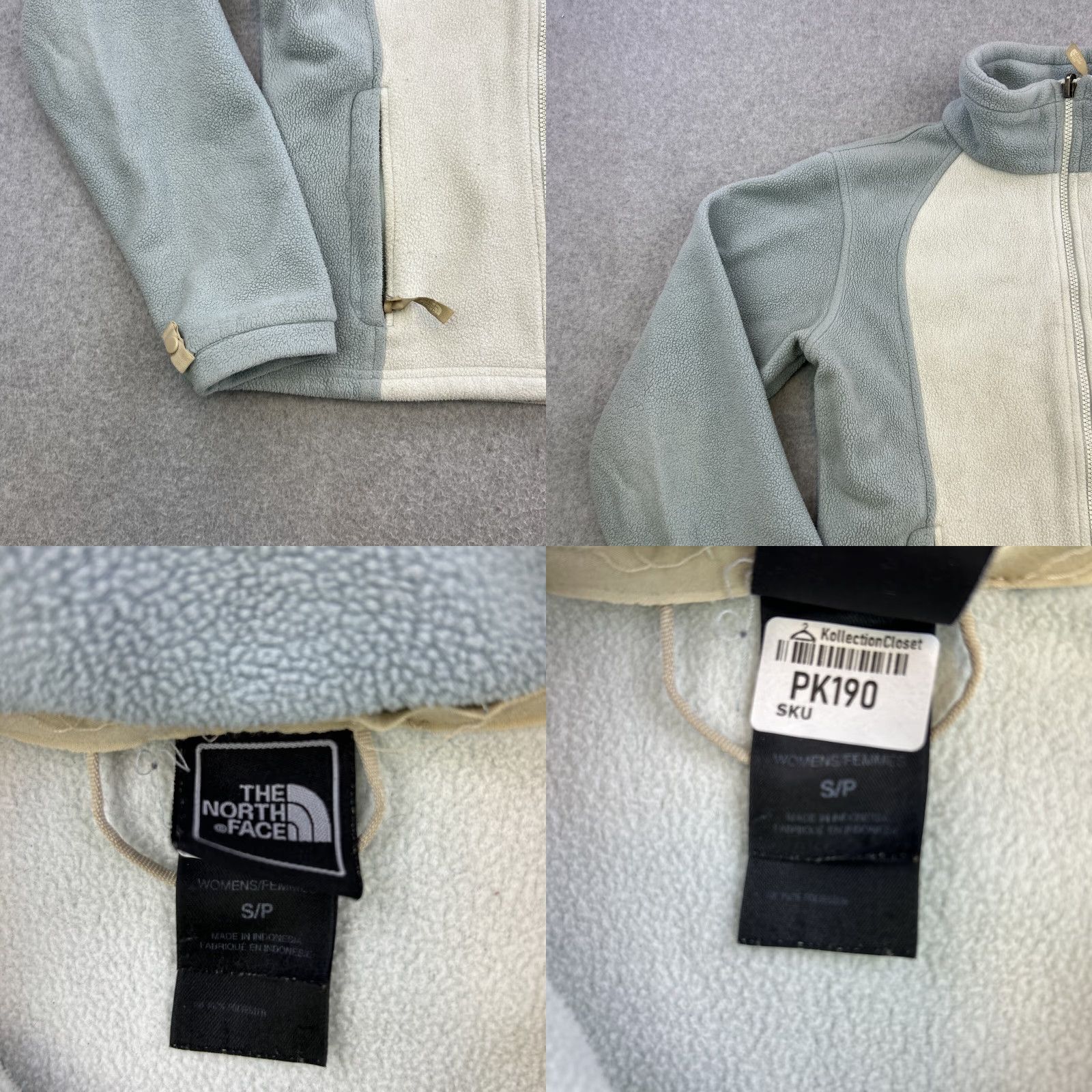 The North Face The North Face Jacket Womens Small Blue Full Zip Fleece Long Sleeve Outdoor Size S / US 4 / IT 40 - 8 Thumbnail