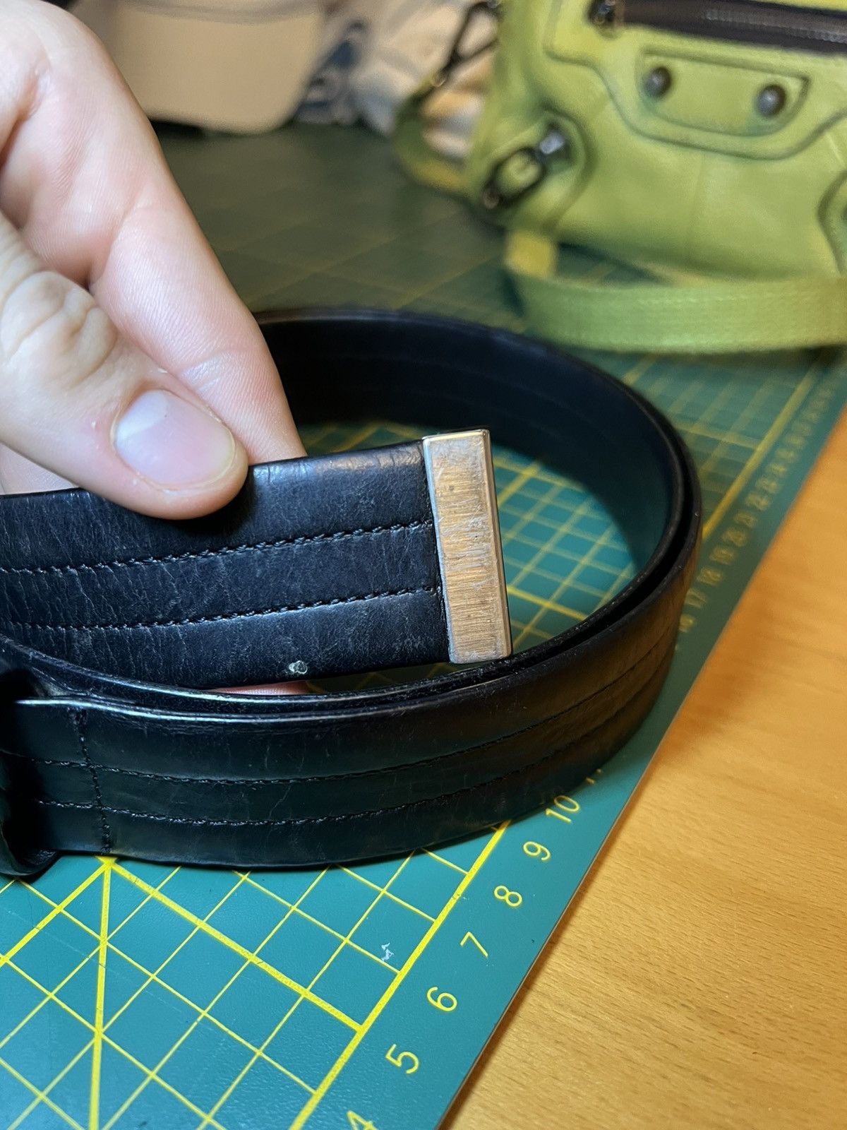 Versace Jeans Couture Vintage Versace Jeans Couture fully adjustable leather belt Size ONE SIZE - 9 Thumbnail