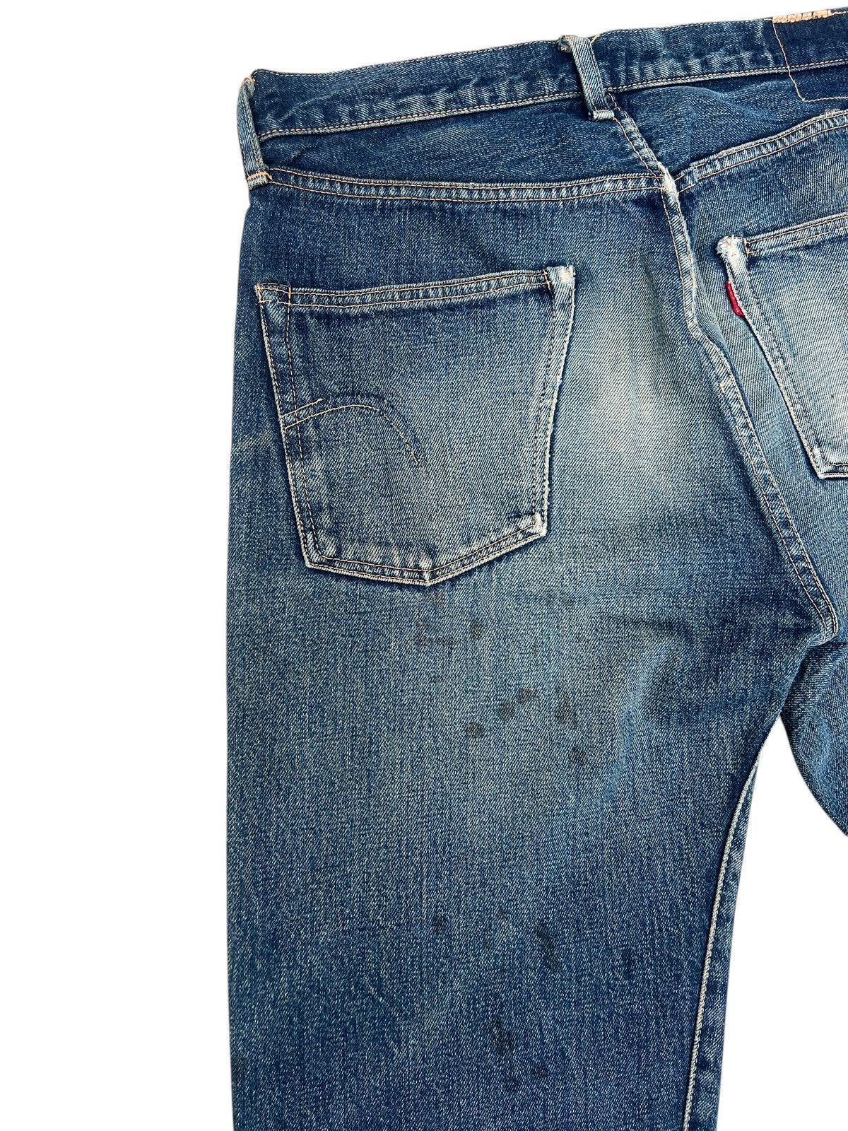 Levi's Vintage Clothing 2002 Levi’s LVC Japan Big E Hidden Rivets Selvedge Jeans Size US 32 / EU 48 - 13 Thumbnail