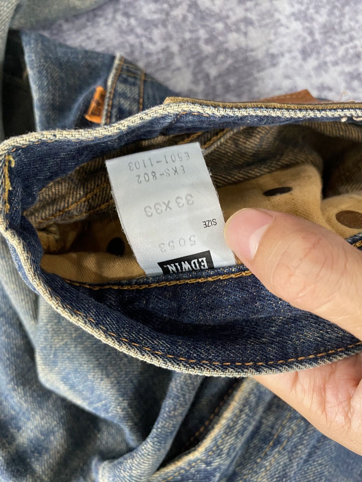 Edwin vintage edwin selvedge jeans Size US 32 / EU 48 - 9 Thumbnail