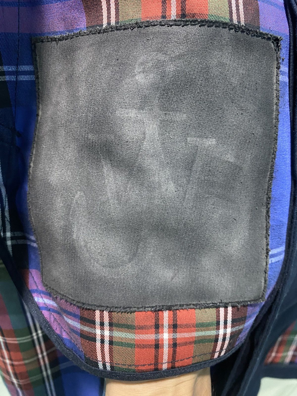 JW Anderson JW Anderson Reversible Trench Coat Navy Blue Tartan Size US L / EU 52-54 / 3 - 7 Thumbnail