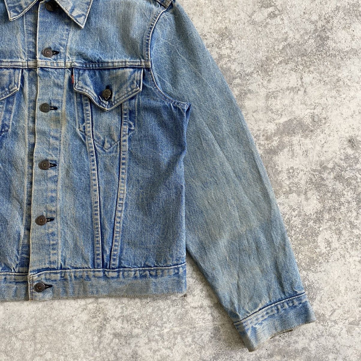 Levi's VTG 70’s Levi’s 505 Type 3 Faded Blue Trucker Denim Jacket Size US M / EU 48-50 / 2 - 7 Thumbnail