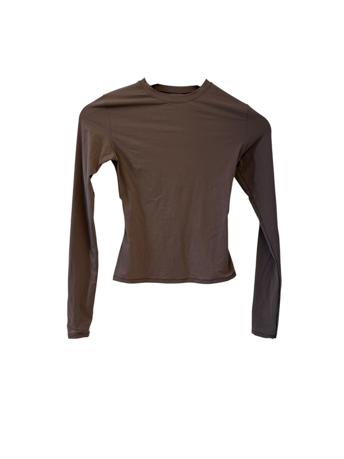 SKIMS Skims Fits Everybody Long Sleeve T-shirt Amethyst XS NWT Size XS / US 0-2 / IT 36-38 - 2 Thumbnail