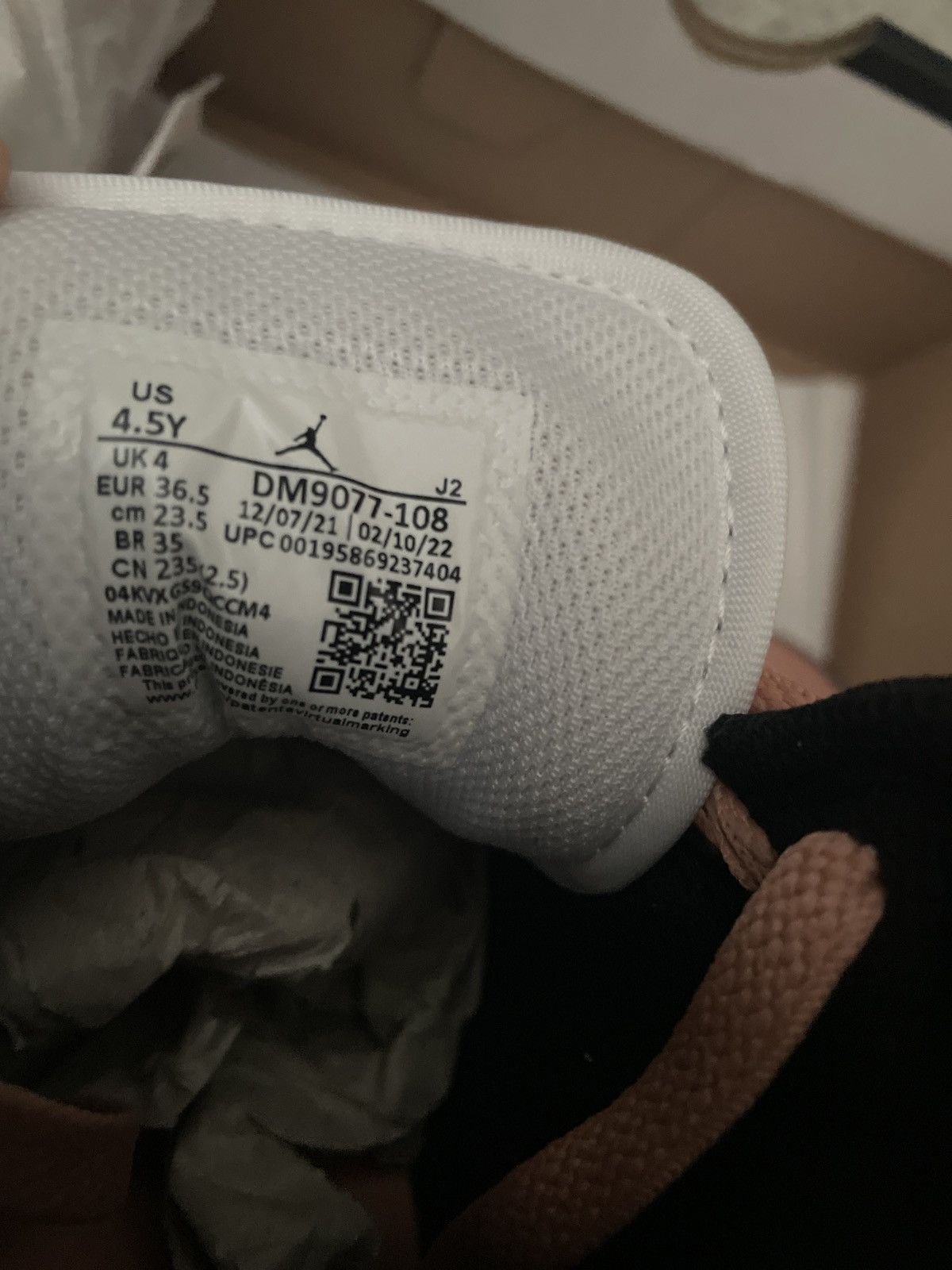 Nike Air Jordan 1 Mid Size US 6 / IT 36 - 6 Thumbnail