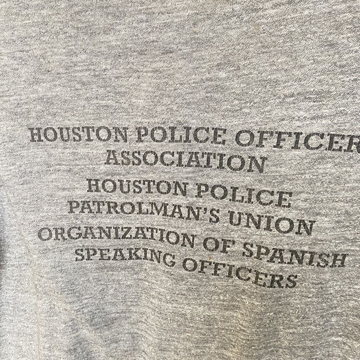 Vintage Houston police ofiice tee Size US M / EU 48-50 / 2 - 5 Thumbnail