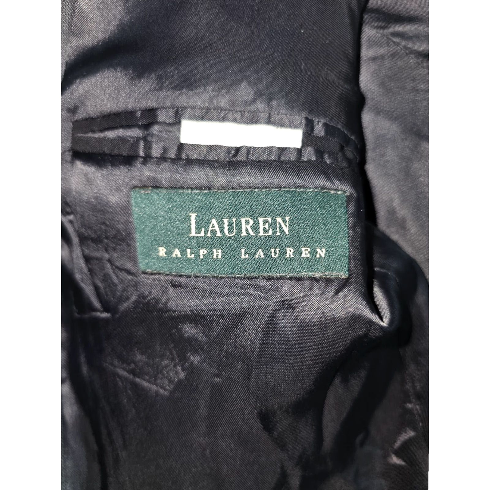 Ralph Lauren Lauren Ralph Lauren Signature Blazer Mens 41R Blue Wool & Cashmere Classic Size 42R - 4 Thumbnail