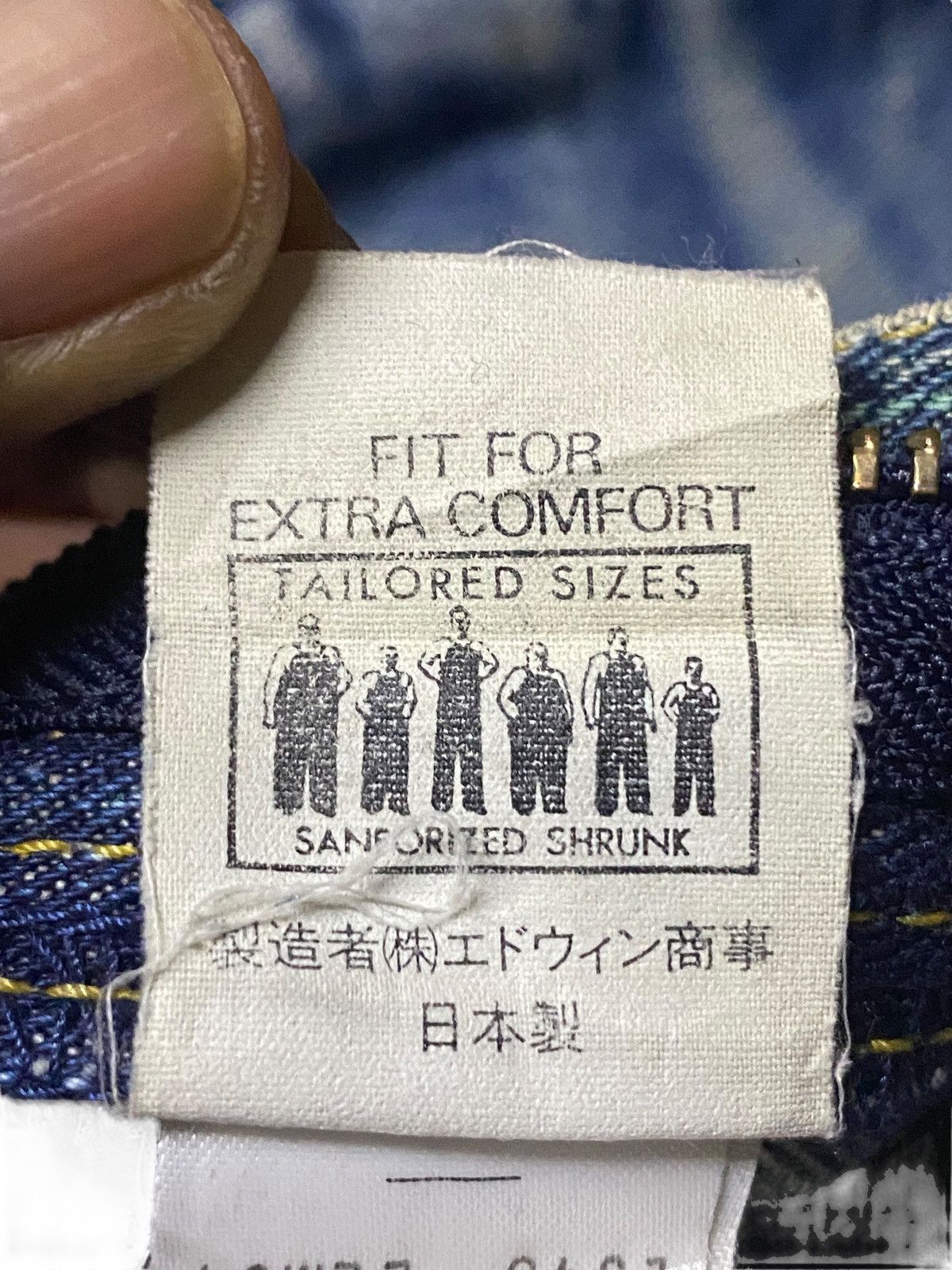 Lee × Vivienne Westwood Japan Vintage Lee Riders Mud Wash Distressed Loose Jeans Size US 33 - 16 Thumbnail