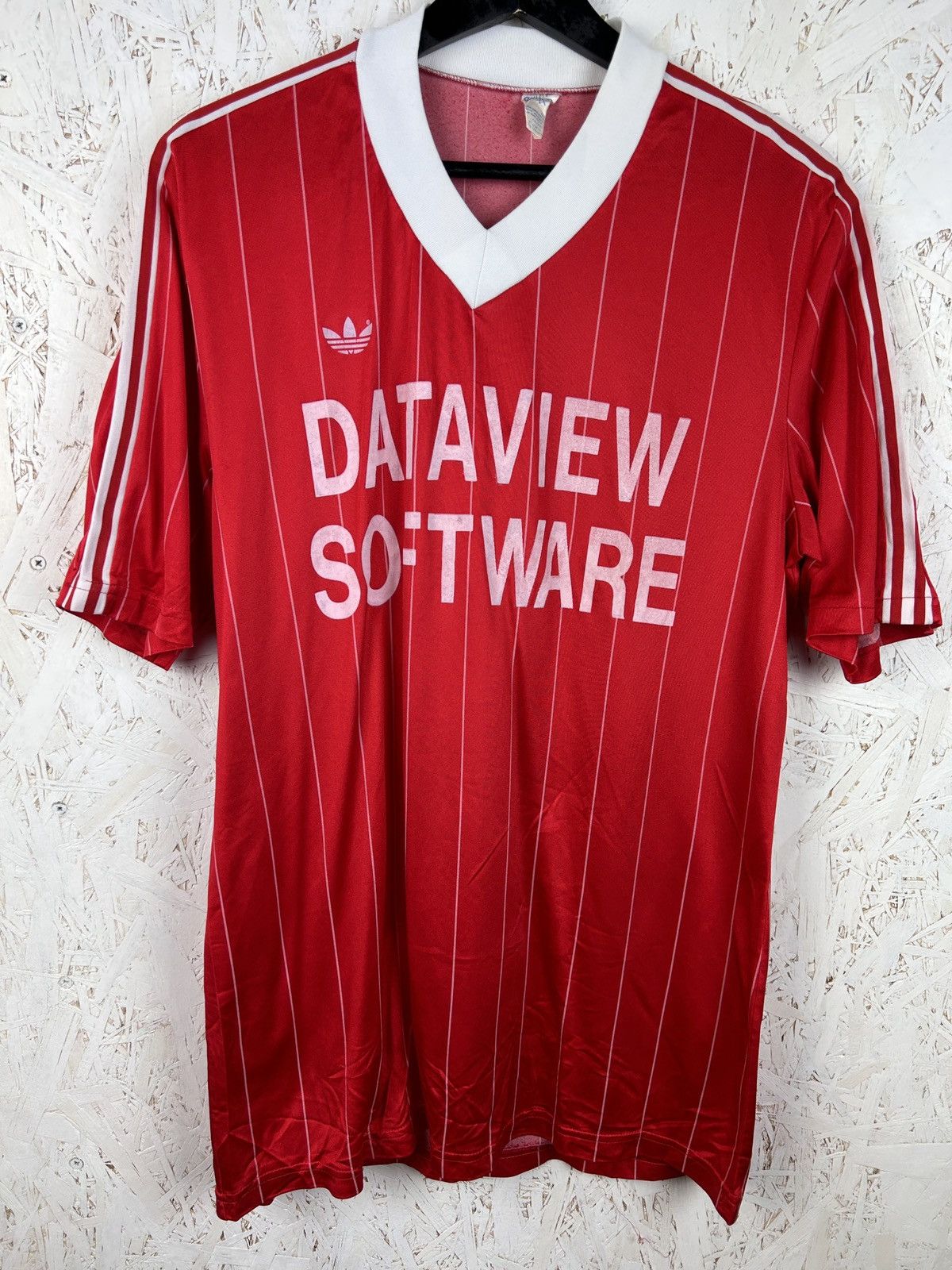 80s Adidas Ventex 1981/82 Retro Striped Soccer Jersey