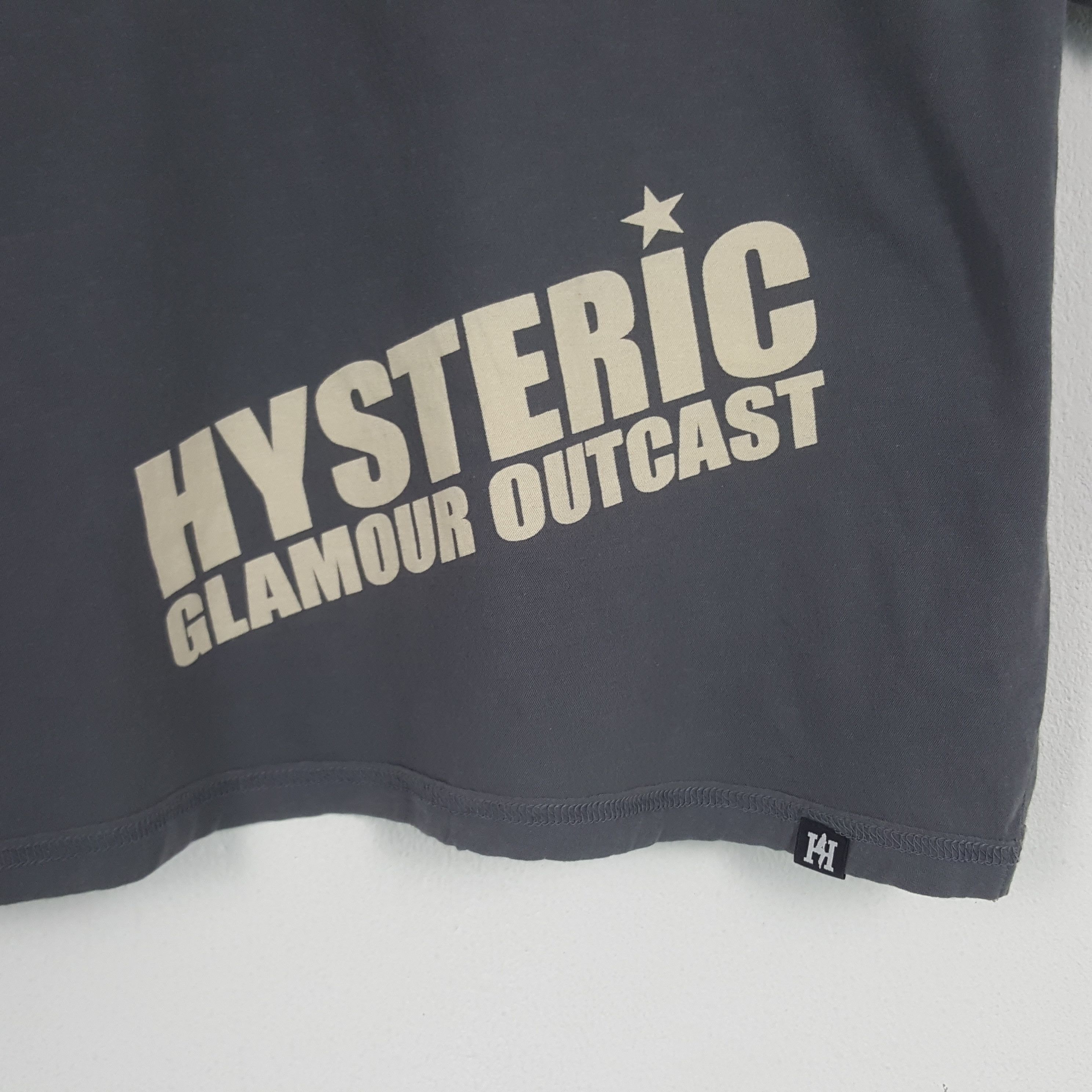 Hysteric Glamour × Japanese Brand × Vintage Vintage Hysteric Glamour Outcast T-shirt Size XL / US 12-14 / IT 48-50 - 4 Thumbnail