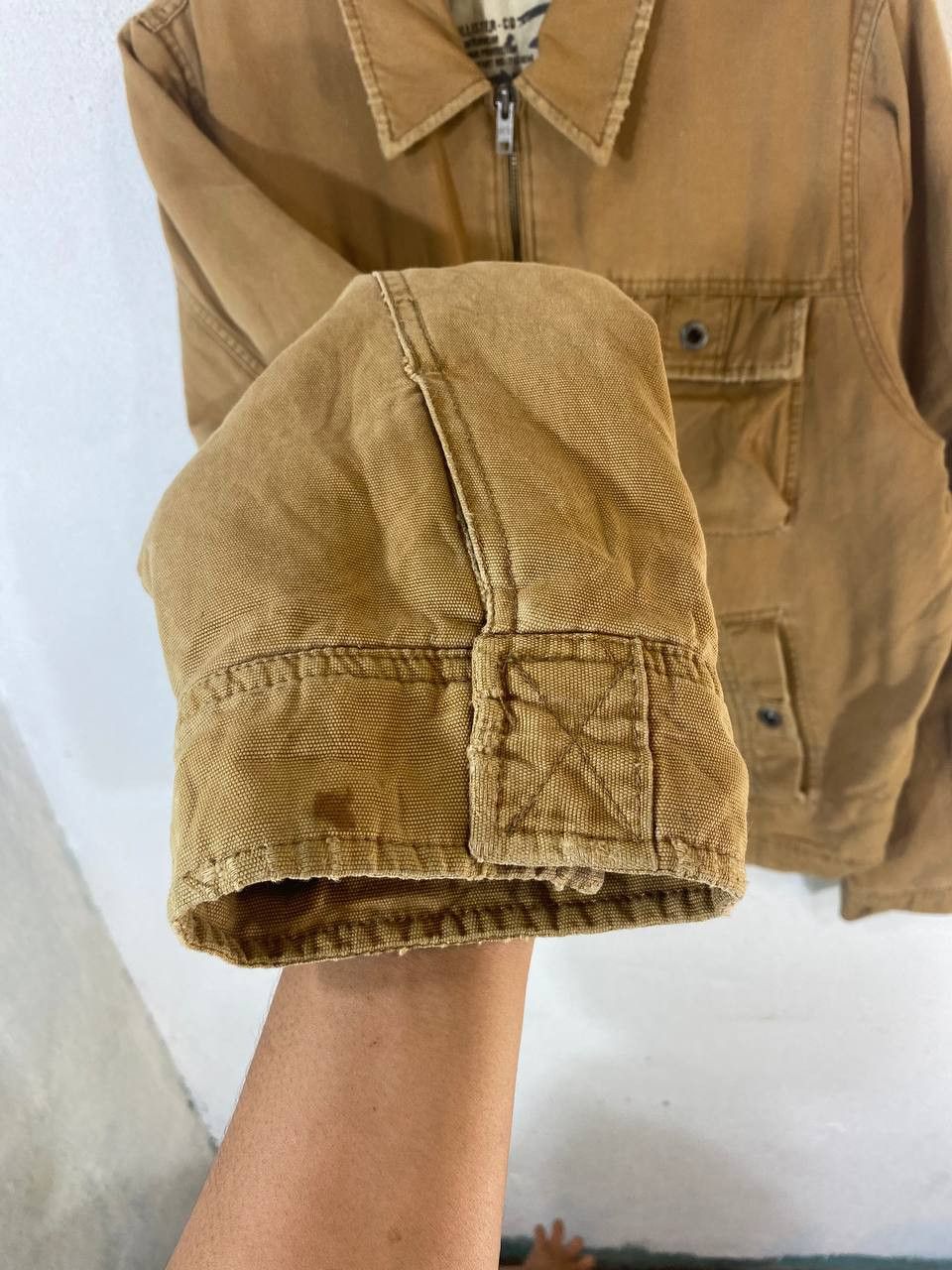 Hollister hollister khakis jacket quilted lining distressed style Size US XL / EU 56 / 4 - 7 Thumbnail