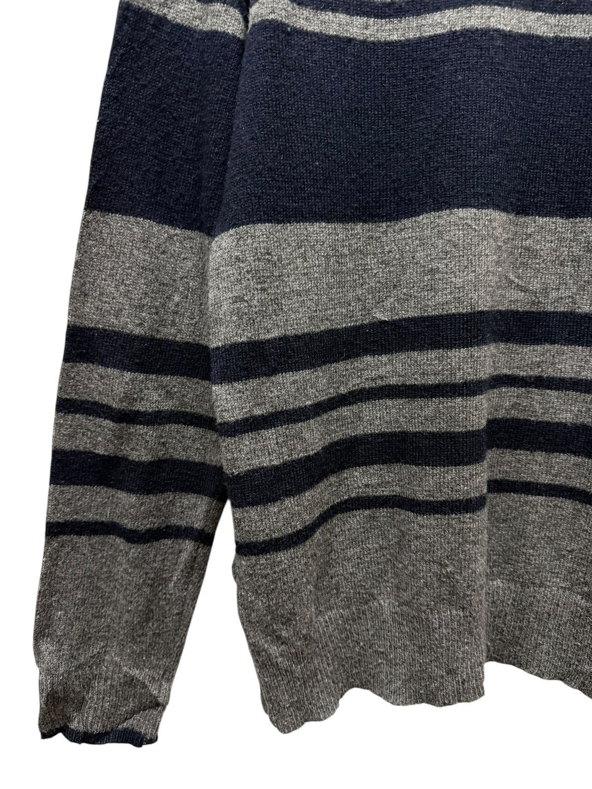 Takeo Kikuchi Vintage Tk. Takeo Kikuchi Crewneck Striped Knitwear Sweater Size US M / EU 48-50 / 2 - 7 Thumbnail