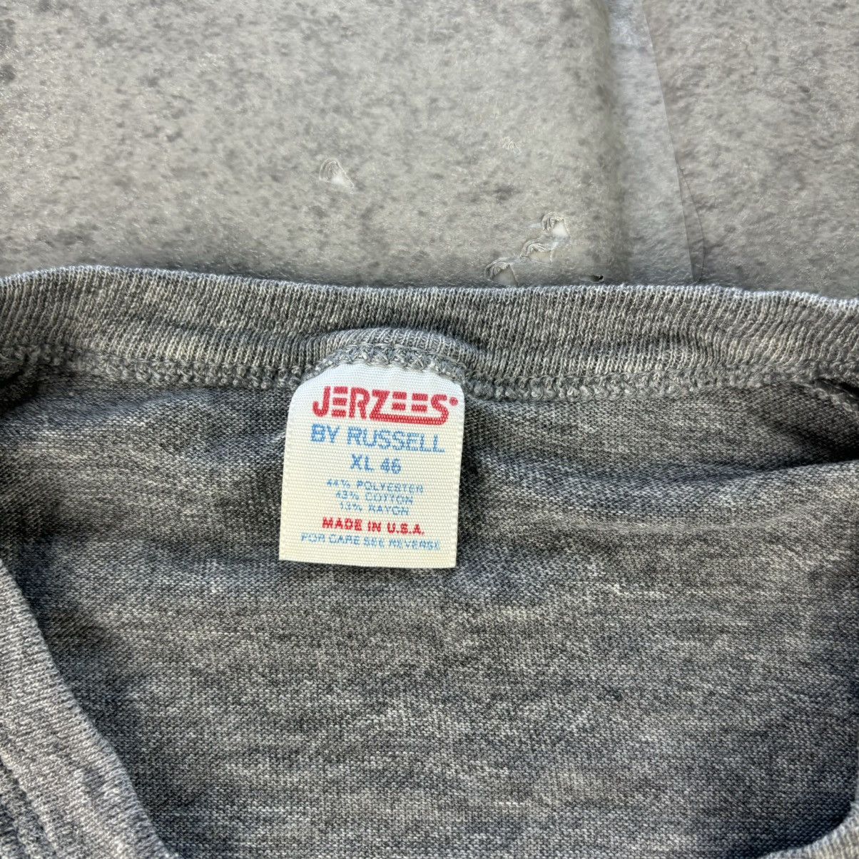 Jerzees Vintage 80s jerzees gray daytona beach beach bum tshirt Size US XL / EU 56 / 4 - 5 Thumbnail