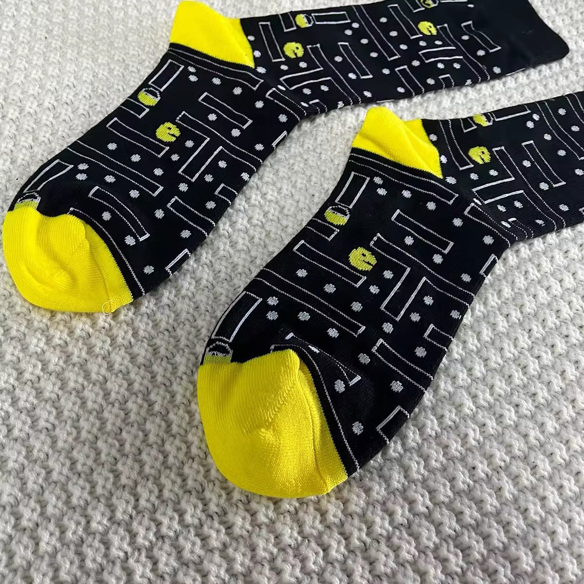 Vintage Unisex Old School Game Sock ( 1 pair ) Size 36 - 2 Thumbnail