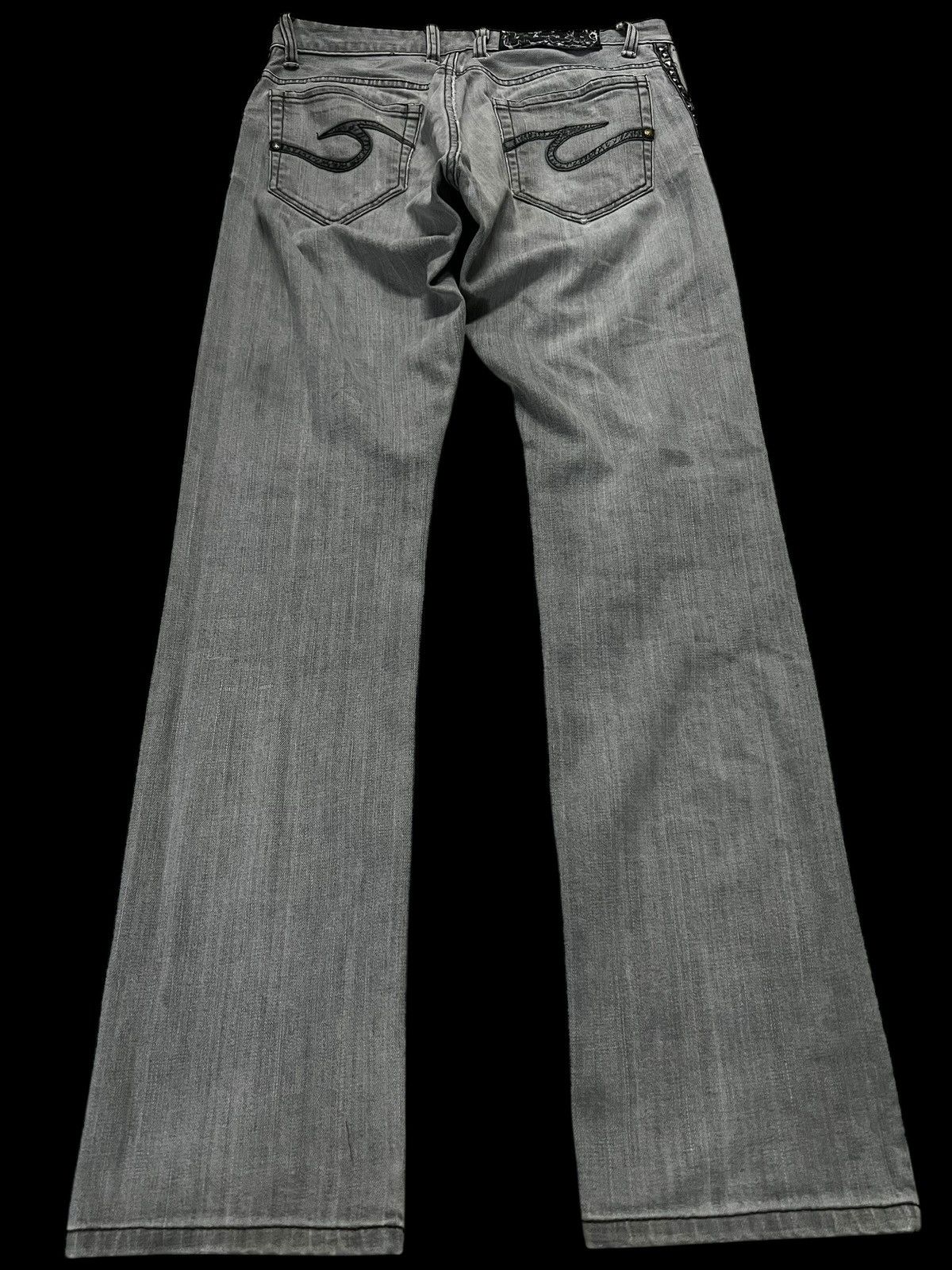 If Six Was Nine × Japanese Brand × Vintage CUSTOM CULTURE DISTRESS JEANS Size US 29 - 2 Thumbnail