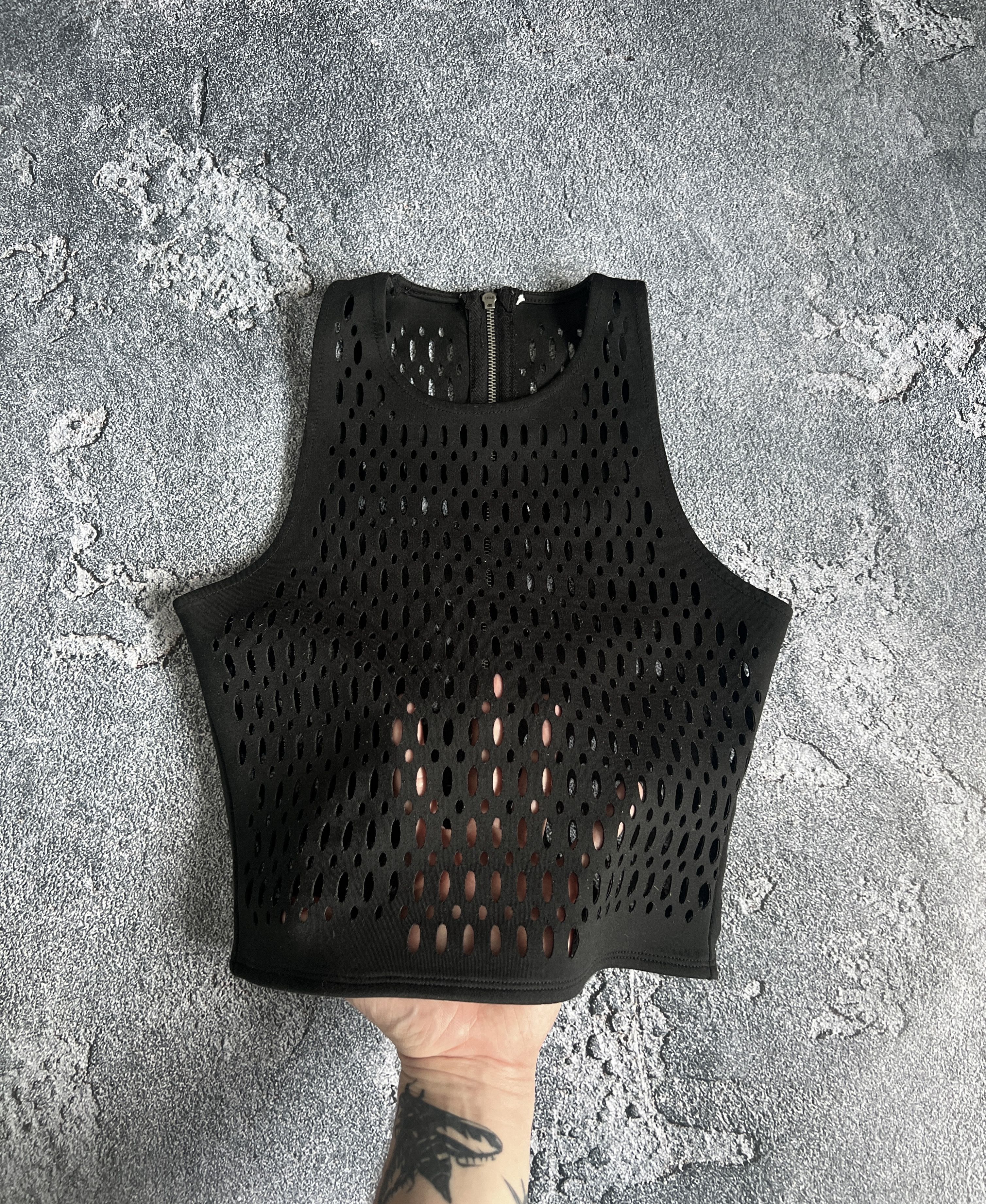 Hysteric Glamour Mesh tank top y2k sexy avant garde Size S / US 4 / IT 40 - 1 Thumbnail