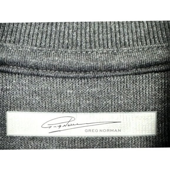 Vintage Greg Norman Sweater Mens Medium Grey Quarter Zip Long Sleeve Pullover Sweatshirt Size US M / EU 48-50 / 2 - 4 Thumbnail
