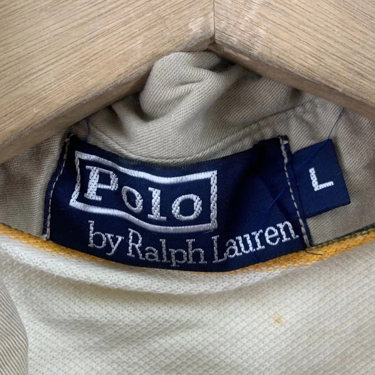 Polo Ralph Lauren Vintage POLO RALPH LAUREN Small Pony Striped Rugby Size US L / EU 52-54 / 3 - 6 Thumbnail