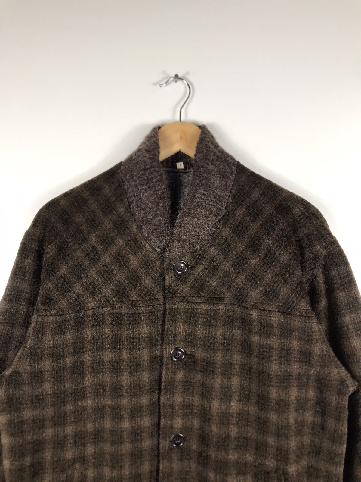 Japanese Brand ⚡️Vintage Wool Button Jacket Size US L / EU 52-54 / 3 - 4 Thumbnail