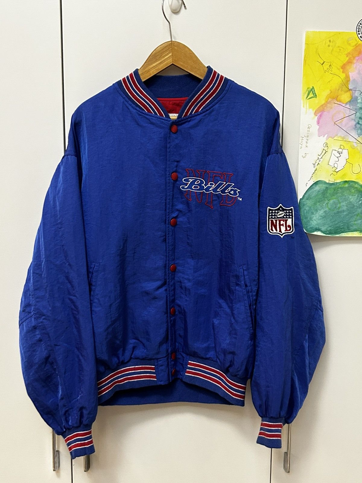NFL × Vintage 90’s NFL Buffalo Bills East Point bomber M Size US L / EU 52-54 / 3 - 1 Thumbnail