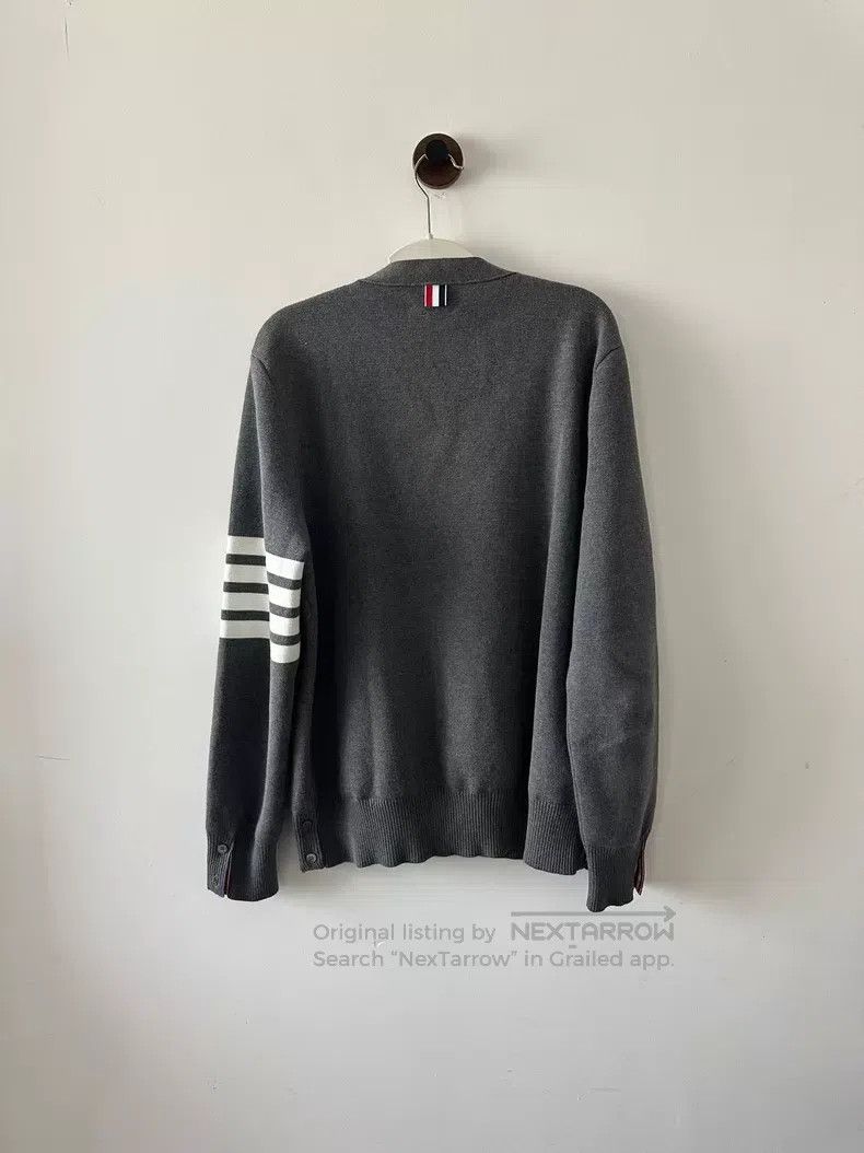 Thom Browne Thom Browne Gray Cardigan Size US L / EU 52-54 / 3 - 2 Thumbnail