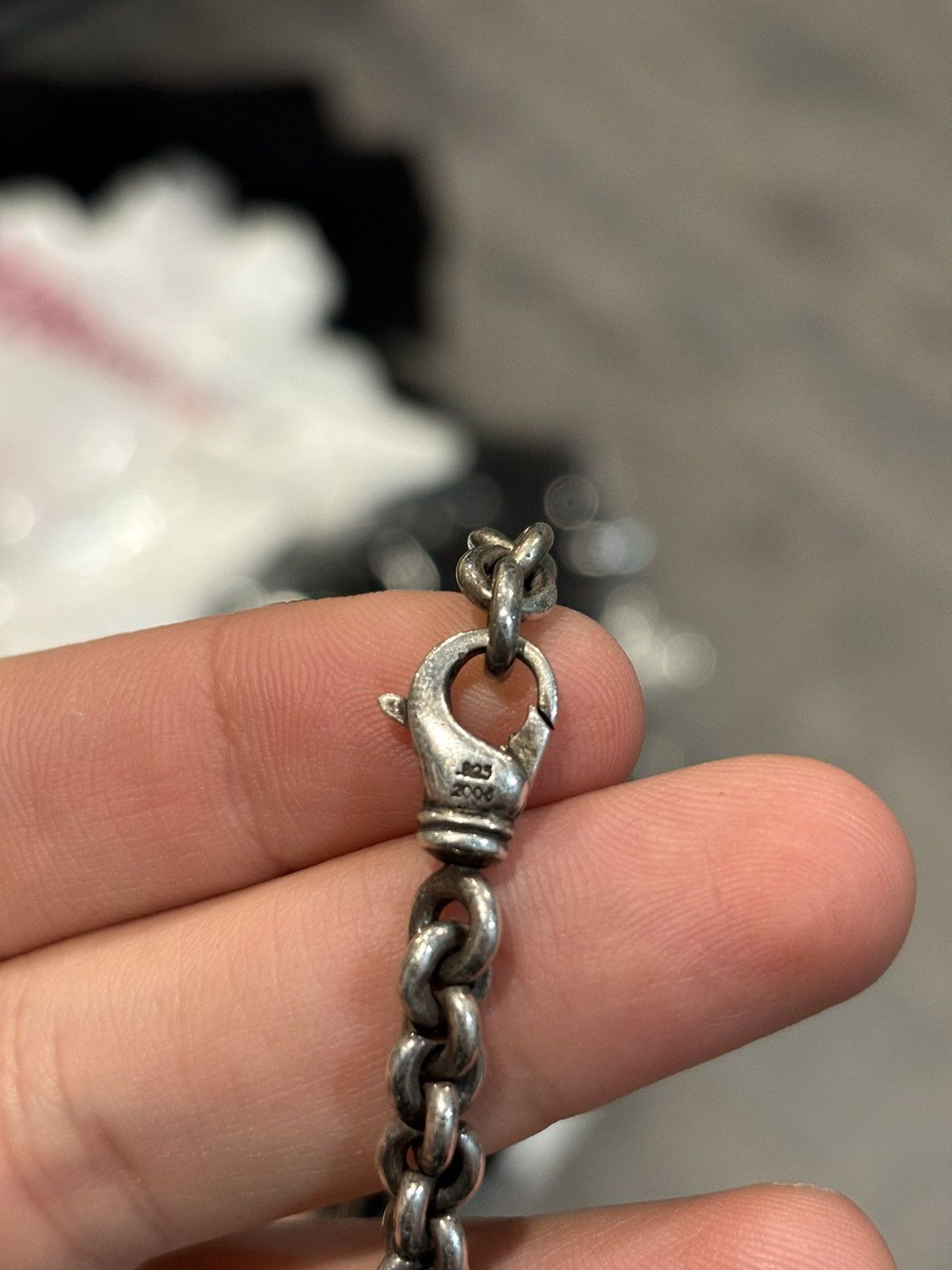 Chrome Hearts Chrome hearts Star of David + chain necklace Size ONE SIZE - 13 Thumbnail