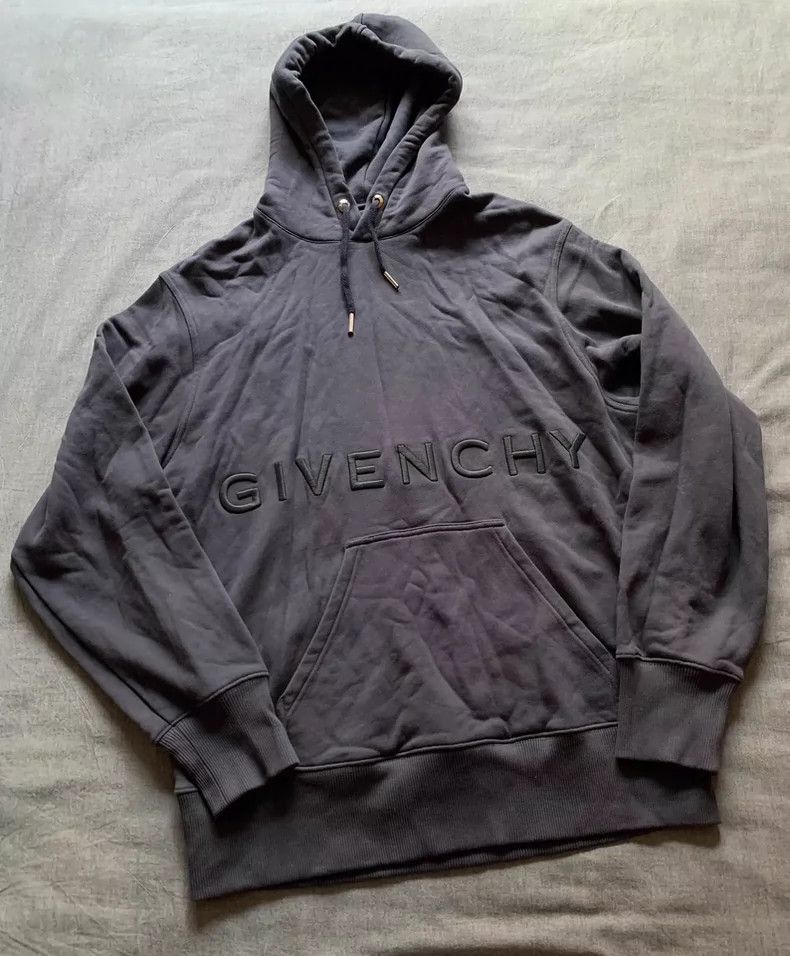 Givenchy Givenchy Embroidered Heavyweight Hoodie Size US XL / EU 56 / 4 - 1 Thumbnail