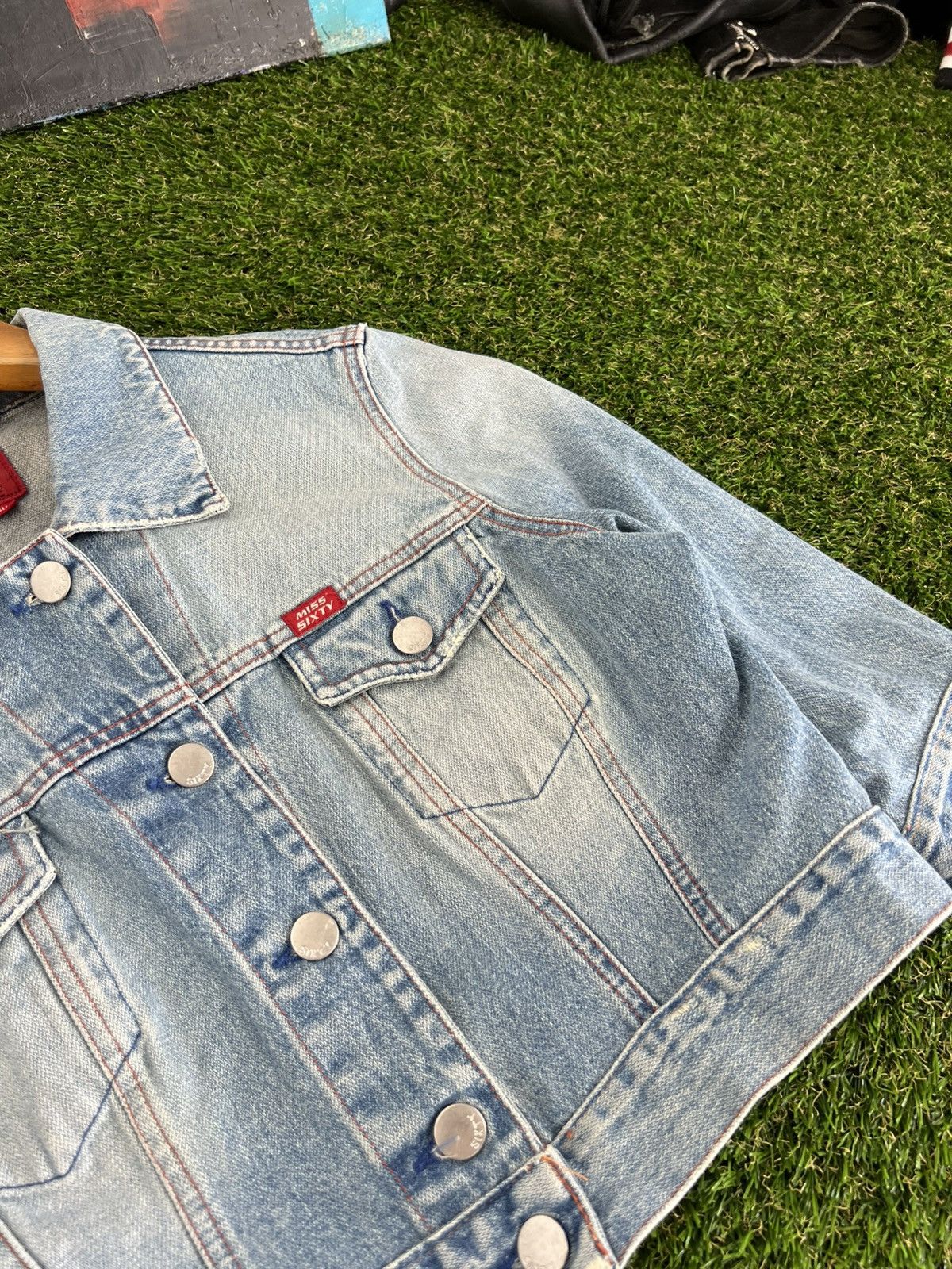 Miss Sixty Vintage miss sixty 00s denim trucker jacket Size S / US 4 / IT 40 - 3 Thumbnail