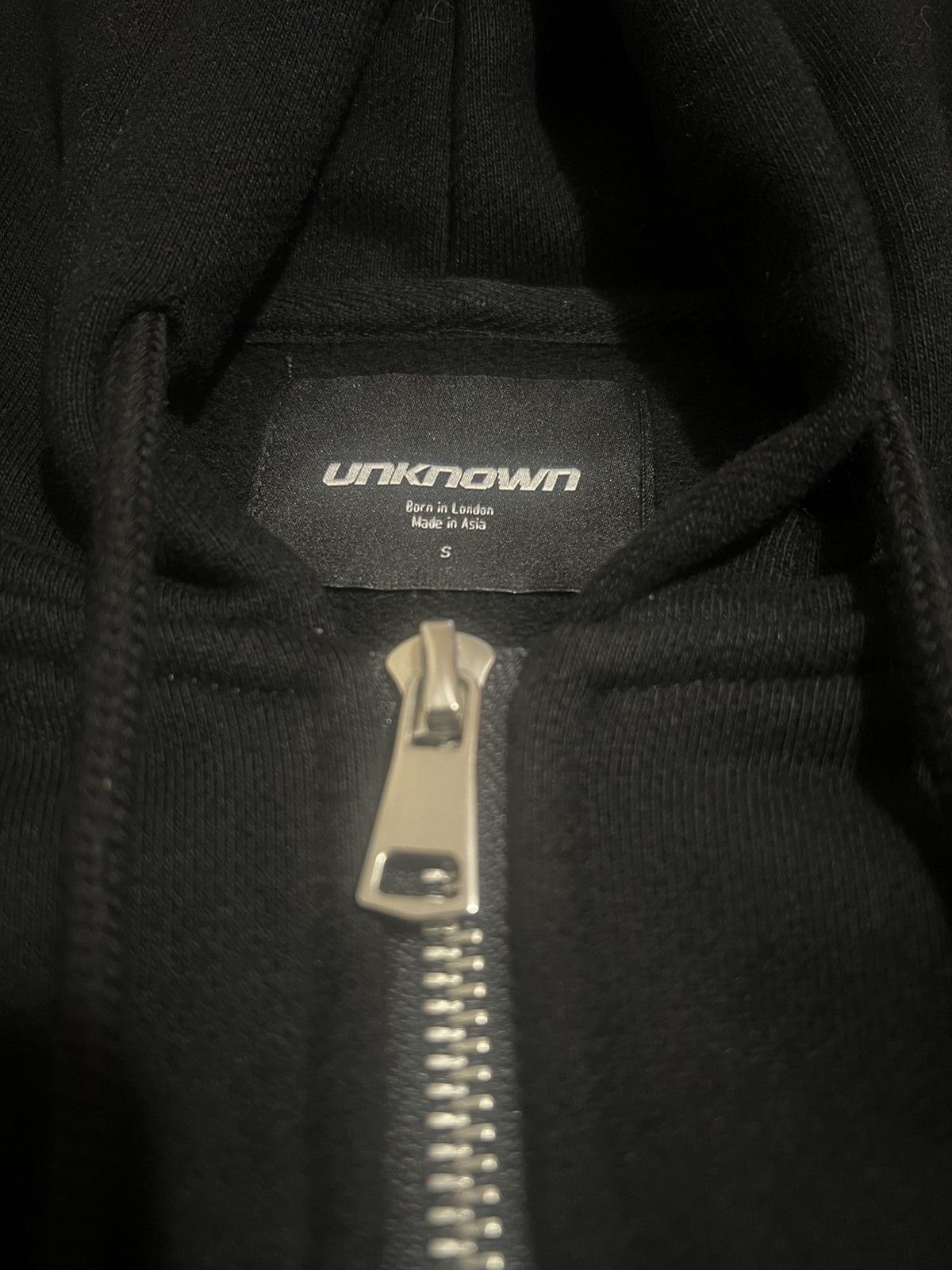 Unknown London Unknown London Black & Red Rhinestone Hoodie XS Size US S / EU 44-46 / 1 - 6 Thumbnail