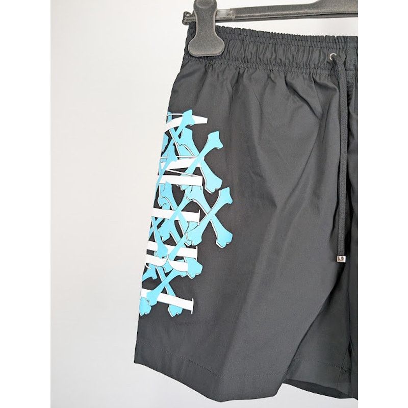 Amiri o1rshd1 Bones Swimshort in Black Size US 34 / EU 50 - 3 Thumbnail