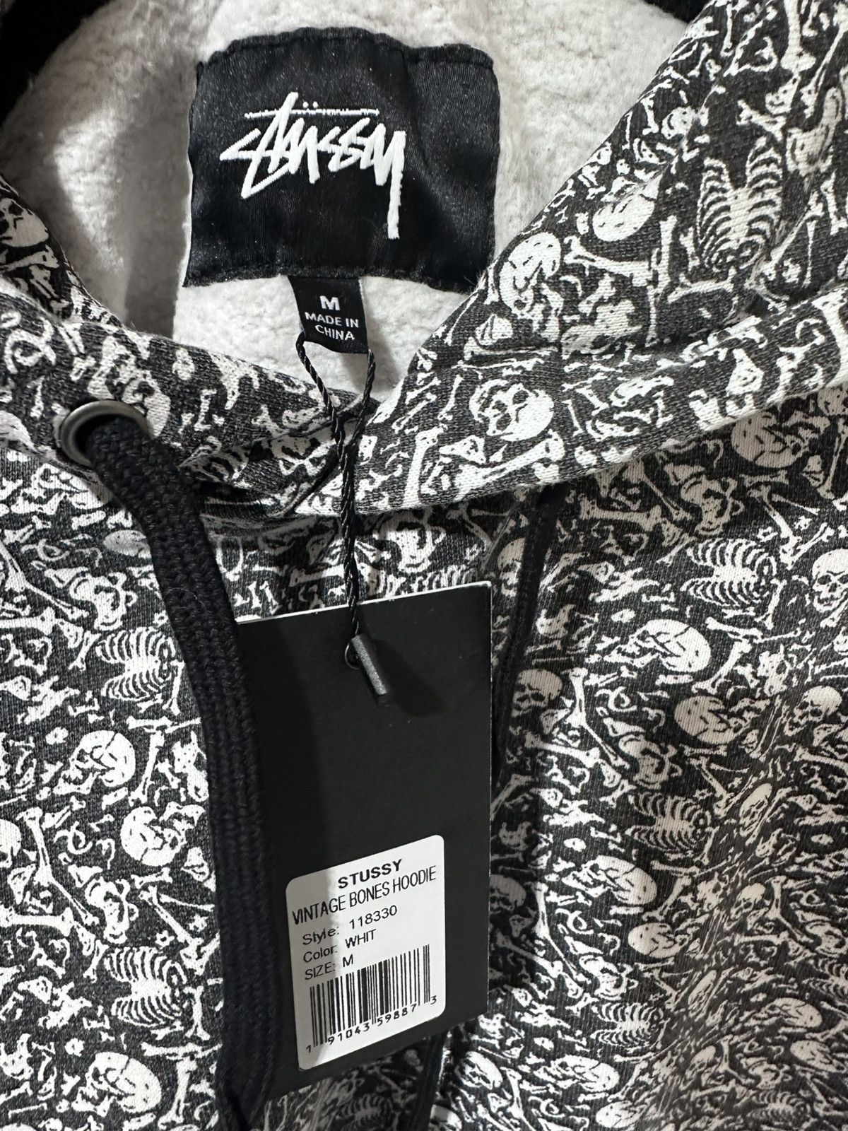 Stussy Vintage Bones Hoodie