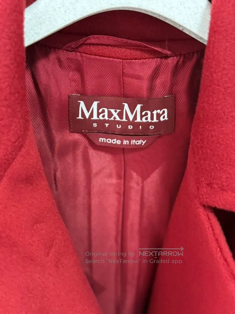 Max Mara Max Mara Wool Coat Size S / US 4 / IT 40 - 3 Thumbnail