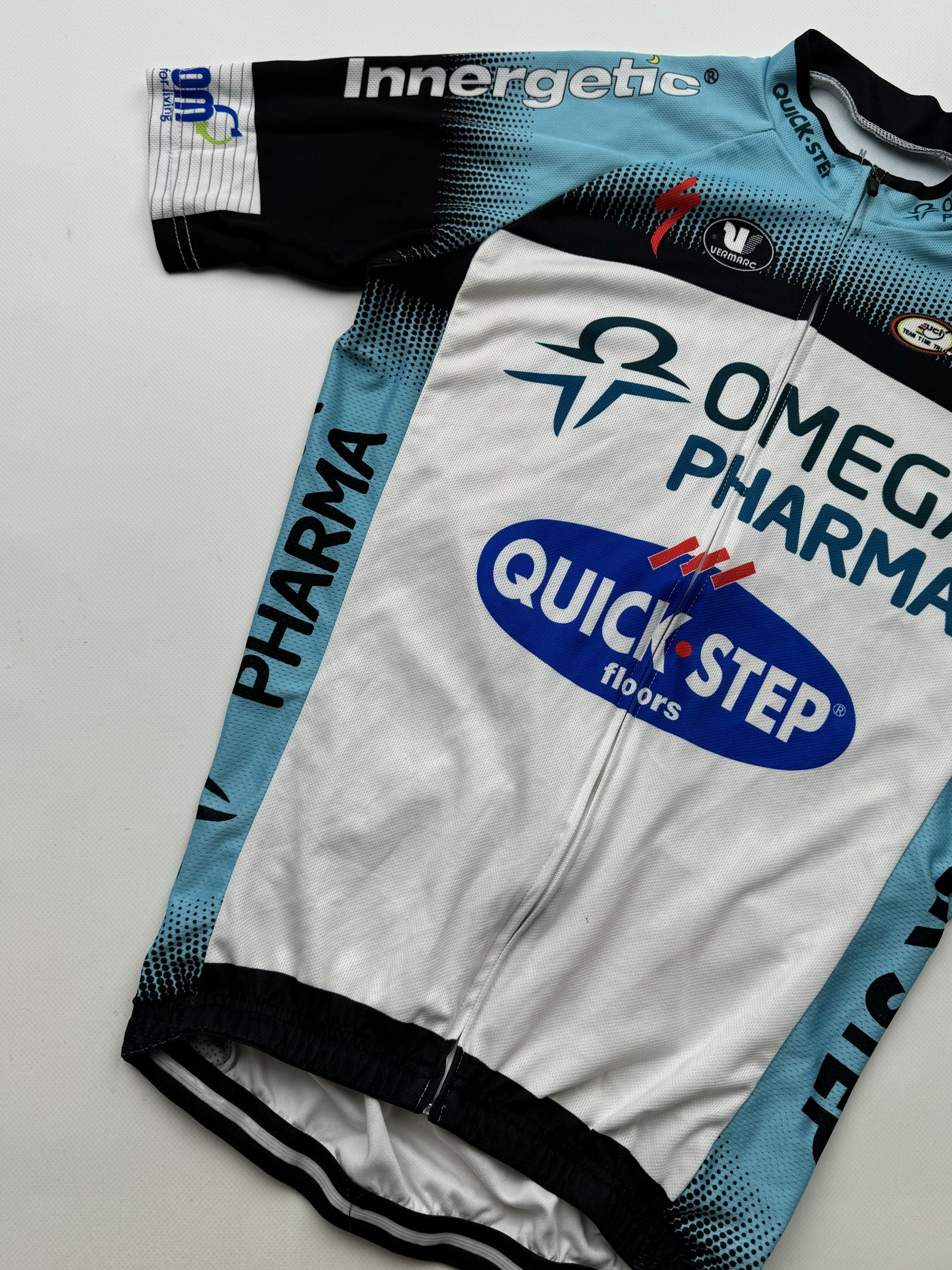 Japanese Brand Specialized Cycle Omega Vintage Jersey (563) Size US M / EU 48-50 / 2 - 2 Thumbnail