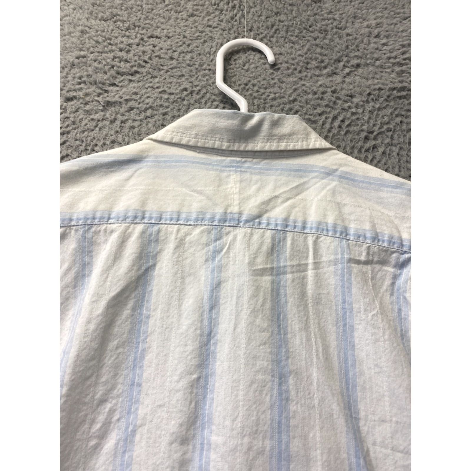 Gap GAP Button-Up Shirt Mens XL Blue White Striped Long Sleeve Casual /108-22 Size US XL / EU 56 / 4 - 8 Thumbnail