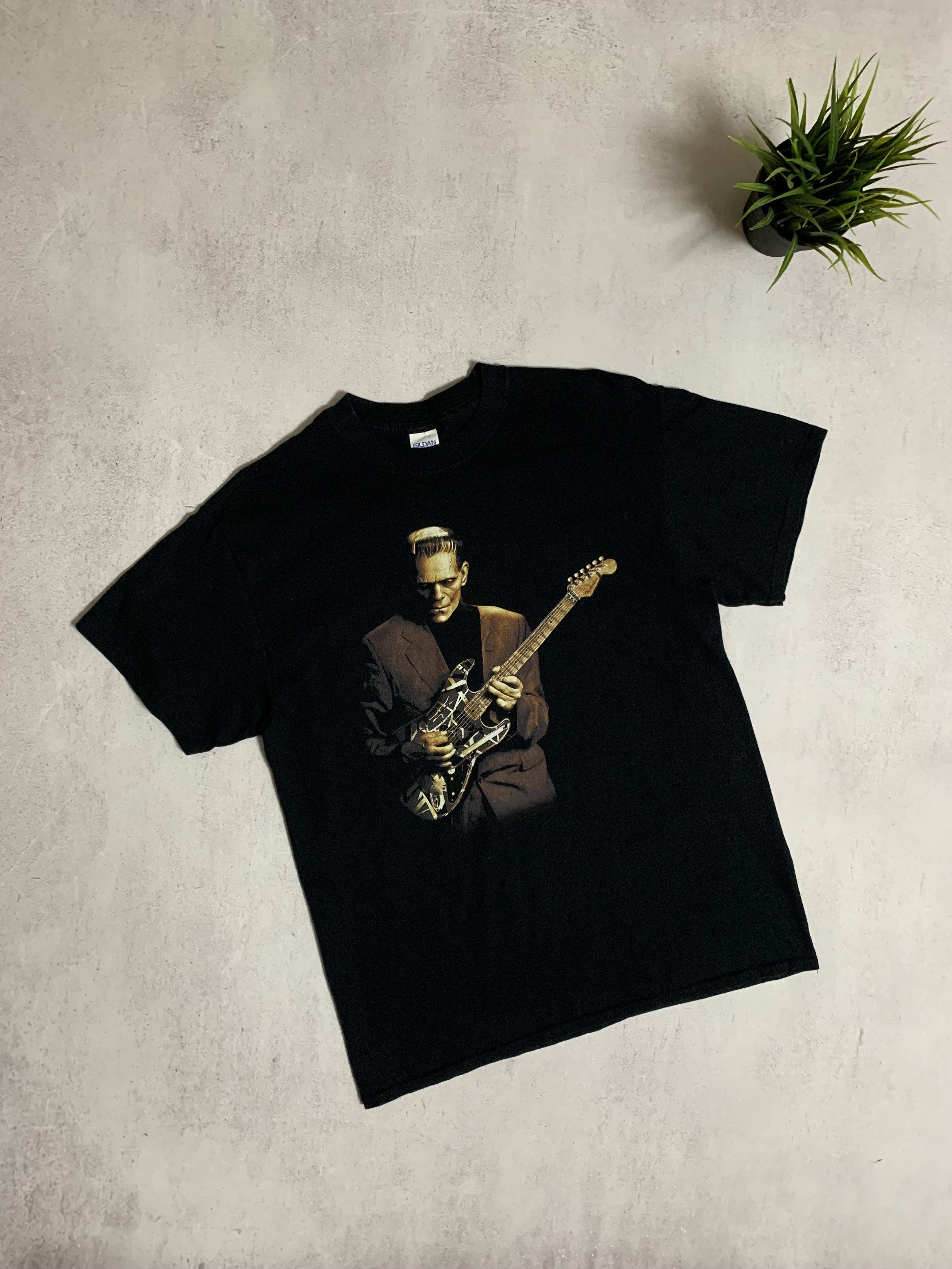 Band Tees × Vintage Vintage Frankenstein T Shirt Tee Big Logo Y2K 90s Size US M / EU 48-50 / 2 - 1 Thumbnail