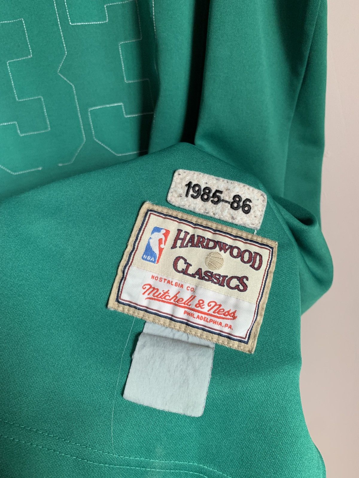 NBA × Vintage Boston Celtics Basketball Jersey NBA Retro Shirt BIRD #33 Size US XXL / EU 58 / 5 - 15 Thumbnail