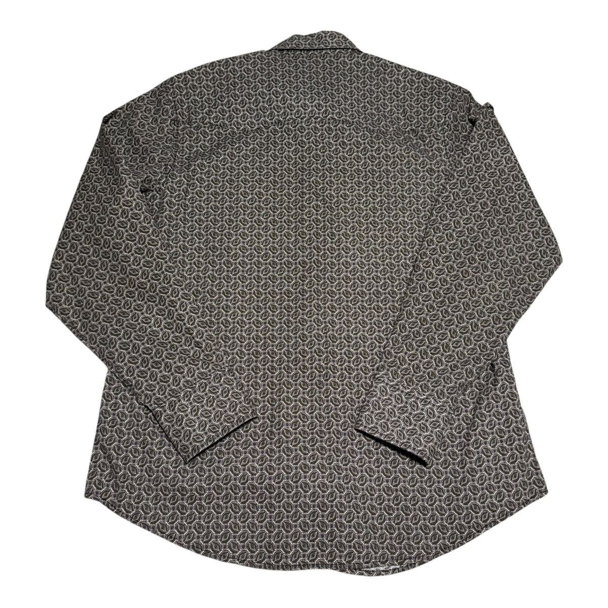 Wrangler Vintage Wrangler Wrancher Patterned Pearl Snap Shirt Men's L Size US L / EU 52-54 / 3 - 3 Thumbnail