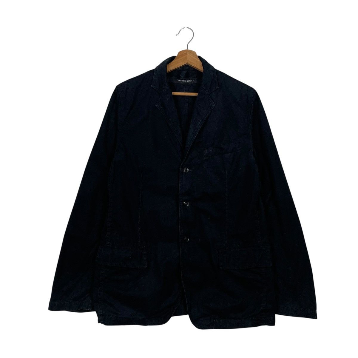 SHIPS General Supply By Ships Black Casual Jacket Size US M / EU 48-50 / 2 - 1 Thumbnail