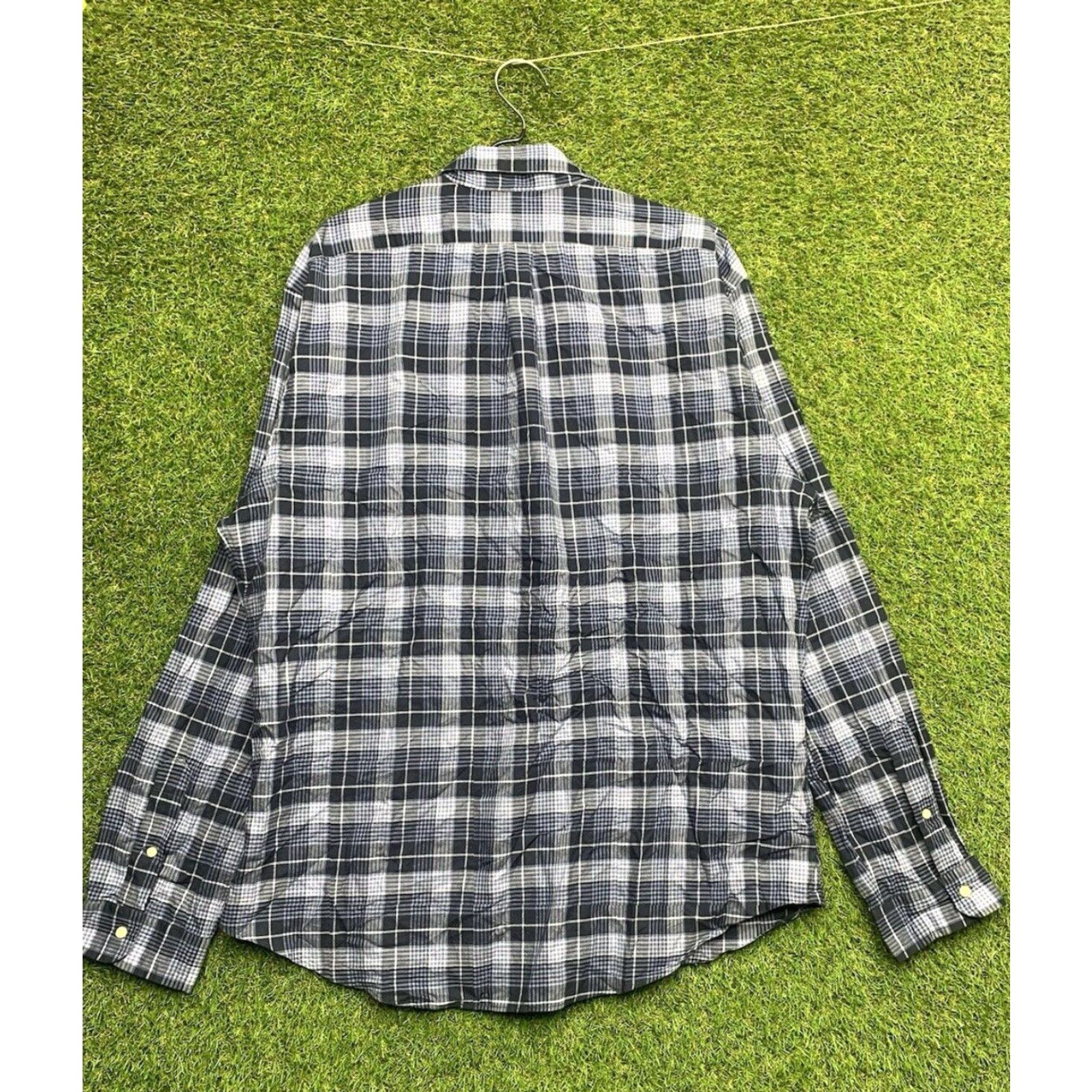 Polo Ralph Lauren Polo Ralph Lauren Button-Up Shirt Mens 2XL Plaid Long Sleeve Slim Fit Blue Polo Ralph Lauren Button-Up Shirt Mens 2XL Plaid Long Sleeve Slim Fit Blue Size US XXL / EU 58 / 5 - 3 Thumbnail