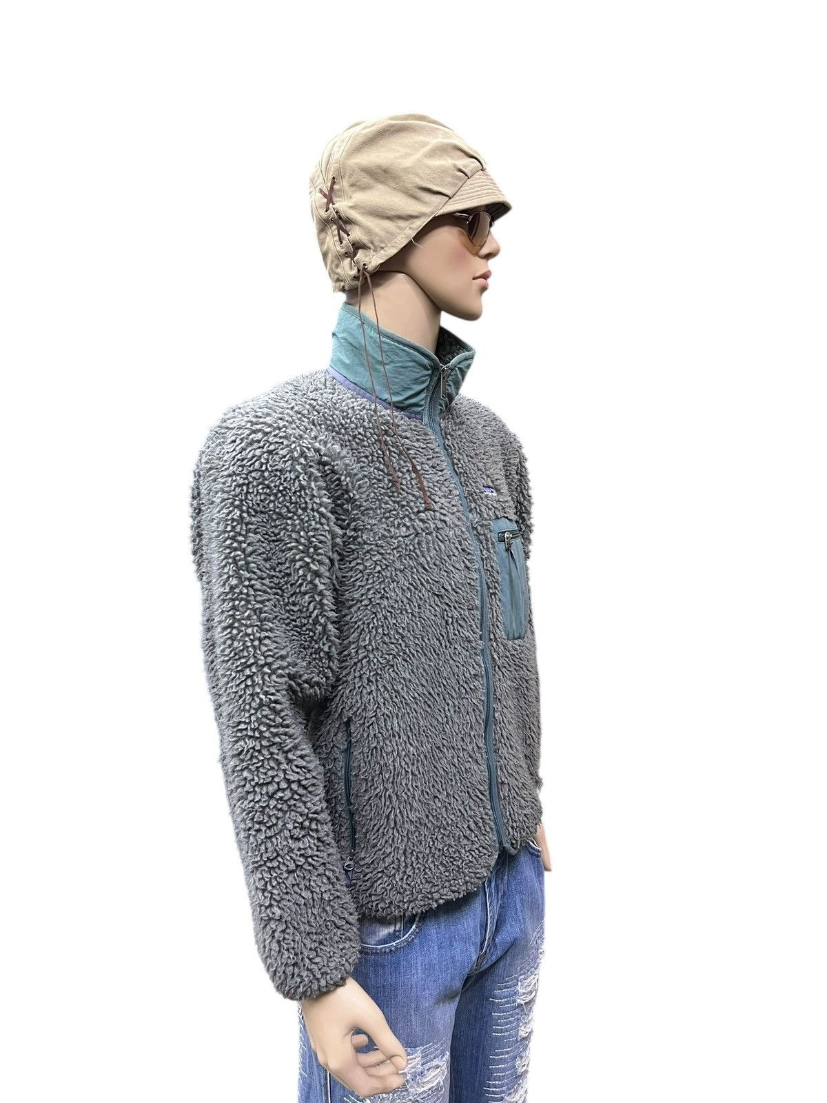 Patagonia Vintage Patagonia USA Deep Pile Fleece Jacket Sz S Size US S / EU 44-46 / 1 - 4 Thumbnail