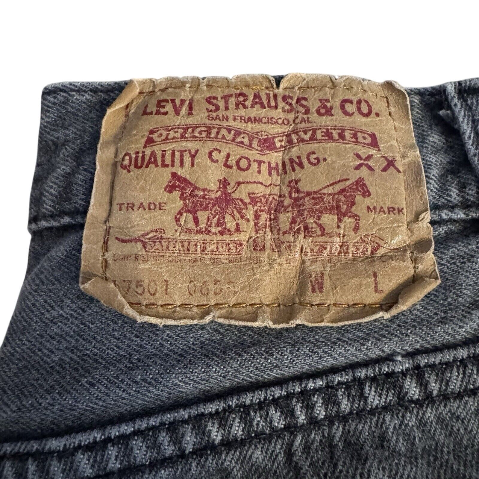 Levi's Vintage 501 Levi’s Denim Size 11 Button Fly Size US 31 - 4 Thumbnail
