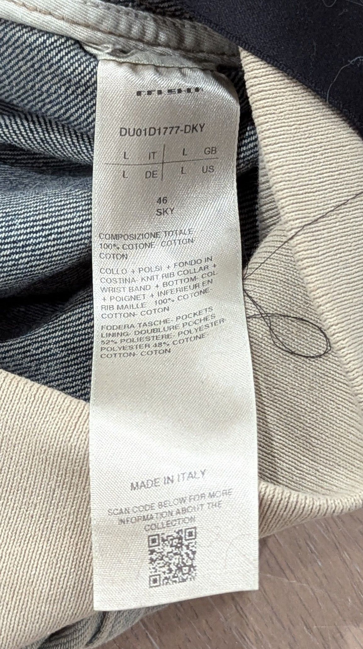 DRKSHDW Rick Owens Sphinx Bomber Jacket Sky Large