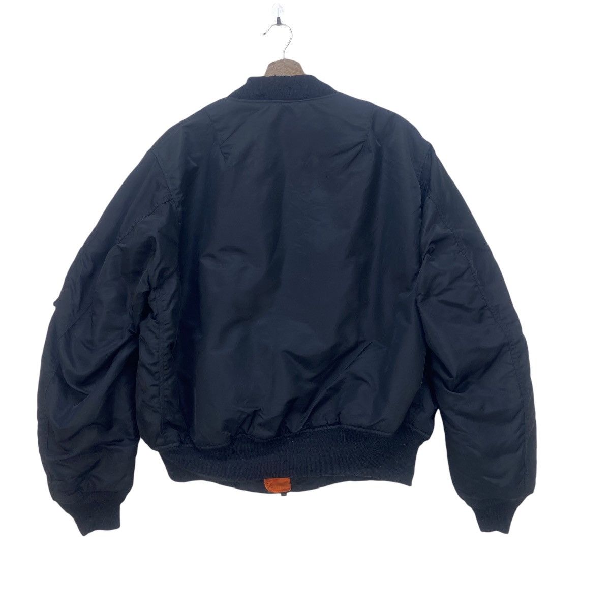 Vintage Vintage Teesar Industries MA-1 Flight Bomber Jacket Size US L / EU 52-54 / 3 - 3 Thumbnail