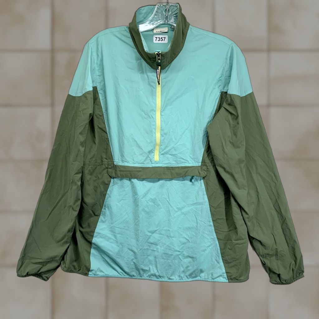Vintage VINTAGE LL Bean Women's Windbreaker Jacket Softshell Packable All Seasons Casual Travel Medium M Size M / US 6-8 / IT 42-44 - 1 Thumbnail