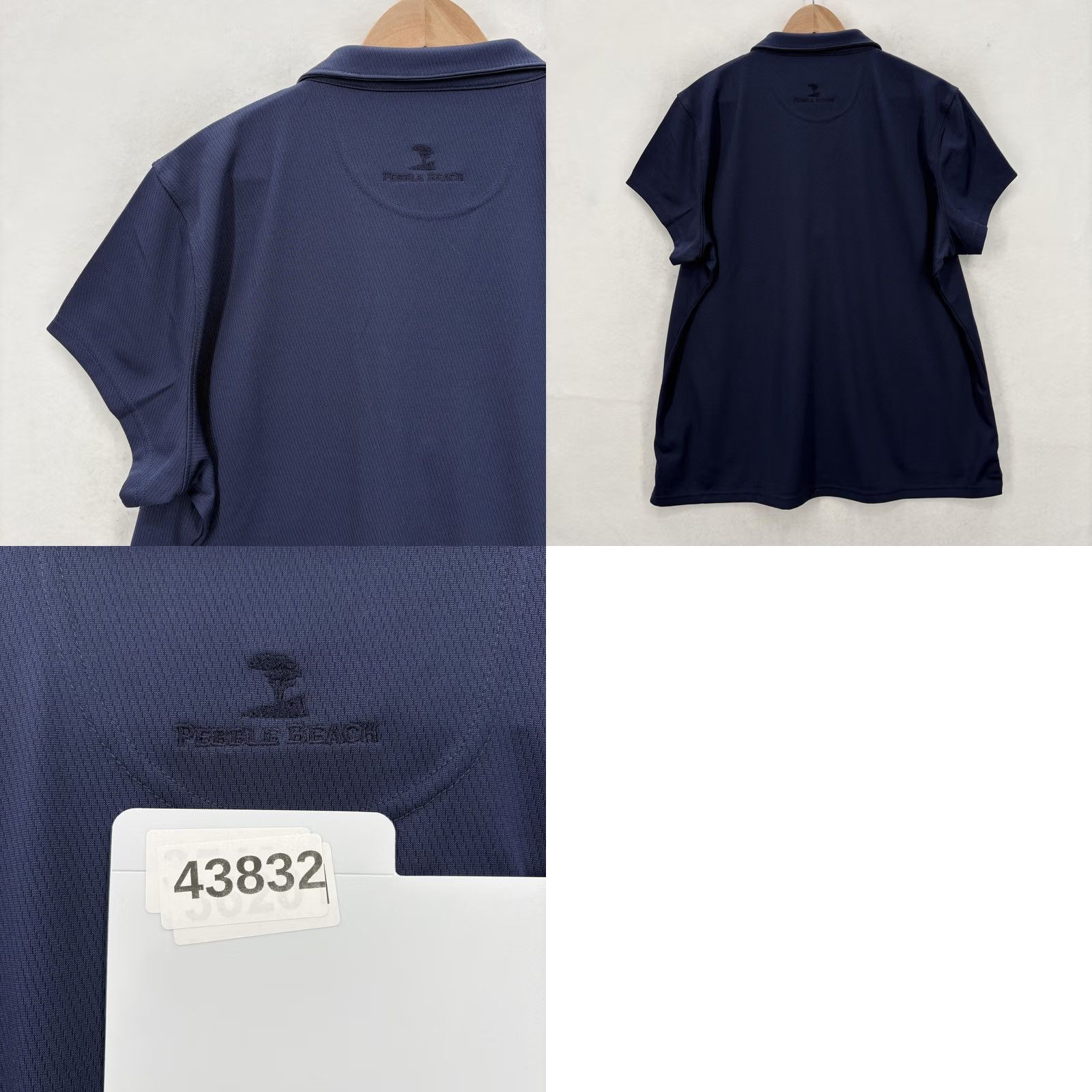 Vintage Pebble Beach Polo Shirt Mens 2XL Navy Blue Premier Performance Golf Sport NWT Size US XXL / EU 58 / 5 - 9 Thumbnail