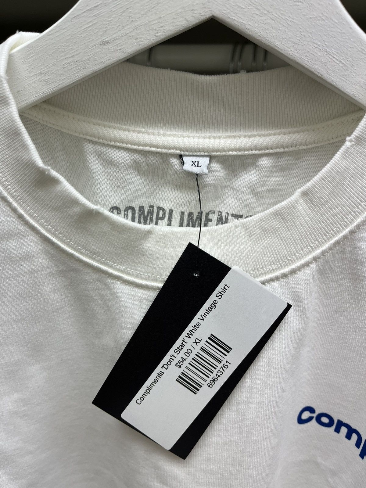 Other Compliments Common Hype Common Studios White Vintage Shirt Size US XL / EU 56 / 4 - 3 Thumbnail