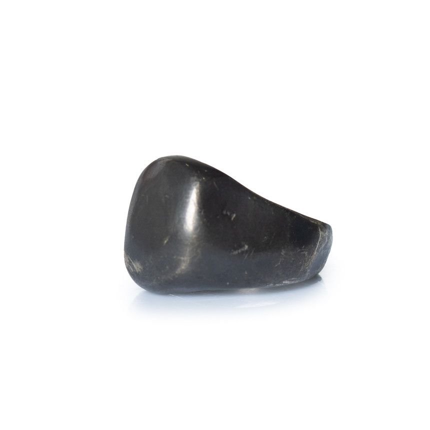 Maison Margiela Maison Margiela, Hematite look ring Size ONE SIZE - 1 Thumbnail